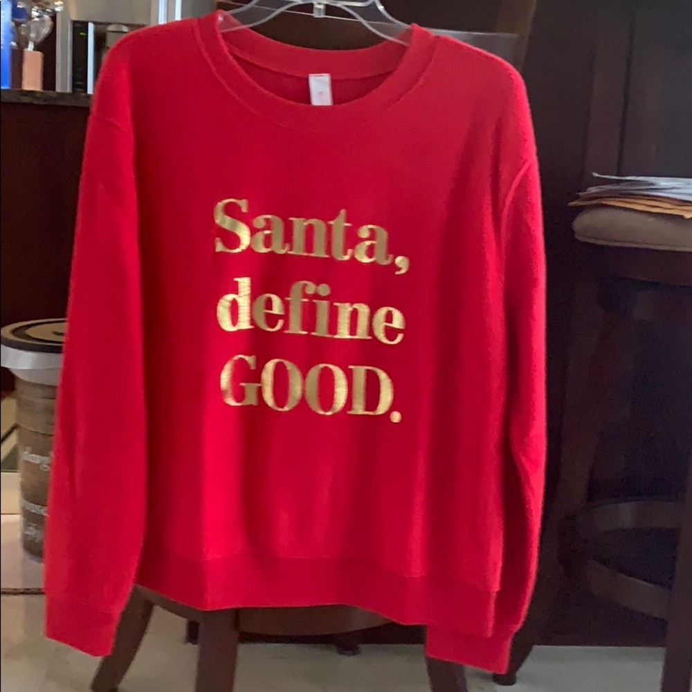 Women’s Santa Sweater.